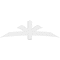 Ekena Millwork Davenport Architectural Grade PVC Gable Bracket, 84"W x 24 1/2"H x 2"D x 6"F, 7/12 Pitch GBP084X25X0206DAV00 - alternate 3